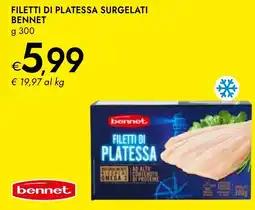 Bennet Filetti di platessa Bennet offerta