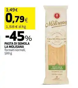 Coop PASTA DI SEMOLA LA MOLISANA offerta
