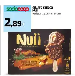 Coop GELATO STECCO NUII offerta
