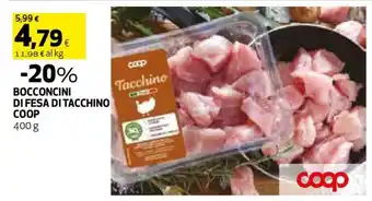 BOCCONCINI DI FESA DI TACCHINO COOP