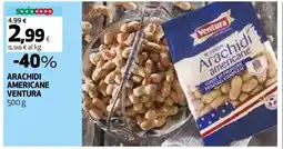 Coop Arachidi Americane Ventura offerta