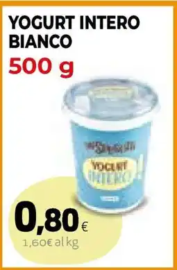 Coop YOGURT INTERO BIANCO offerta
