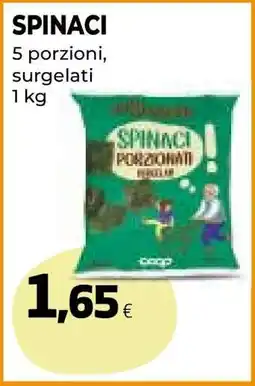 Coop Spinaci offerta