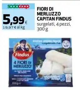 Coop Fiori di Merluzzo Capitan Findus offerta
