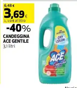 Coop Candeggina Ace Gentile offerta