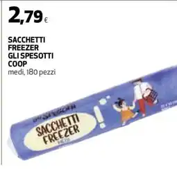 Coop SACCHETTI FREEZER GLI SPESOTTI COOP offerta