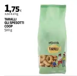 Coop TARALLI GLI SPESOTTI COOP offerta