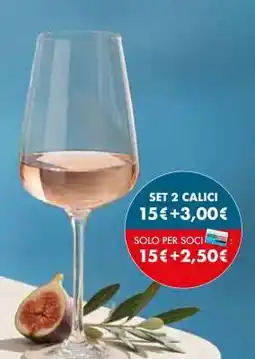 Coop SET 2 CALICI offerta