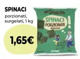 Coop Spinaci offerta