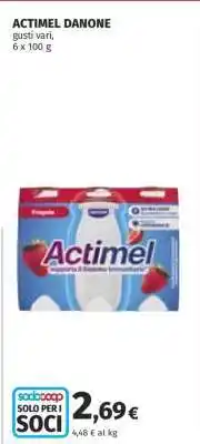 Coop ACTIMEL DANONE offerta