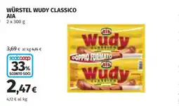 Coop WÜRSTEL WUDY CLASSICO AIA offerta