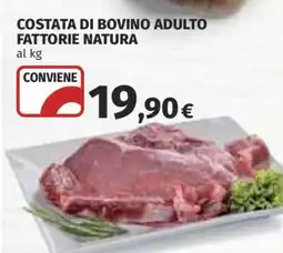 Coop Costata di Bovino Adulto Fattorie Natura offerta