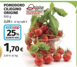 Coop POMODORO CILIEGINO ORIGINE offerta