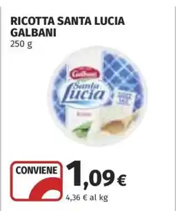 Coop RICOTTA SANTA LUCIA GALBANI offerta