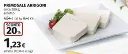 Coop PRIMOSALE ARRIGONI offerta