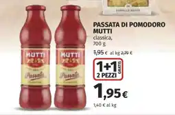 Coop PASSATA DI POMODORO MUTTI offerta