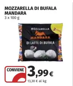 Coop MOZZARELLA DI BUFALA MANDARA offerta