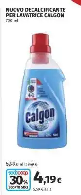 Coop NUOVO DECALCIFICANTE PER LAVATRICE CALGON offerta