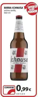 Coop BIRRA ICHNUSA offerta