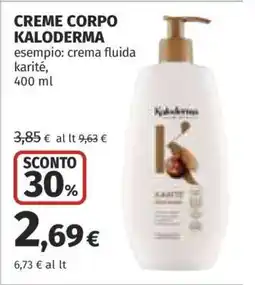 Coop CREME CORPO KALODERMA offerta
