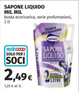 Coop SAPONE LIQUIDO MIL MIL offerta