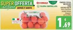 Conad Pomodoro Cocktail Mini Oblungo Conad offerta