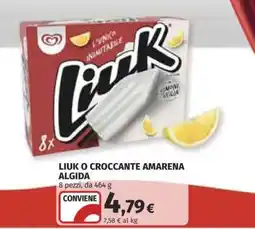 Coop LIUK O CROCCANTE AMARENA ALGIDA offerta