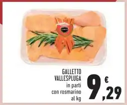 Conad Galletto Vallespluga offerta