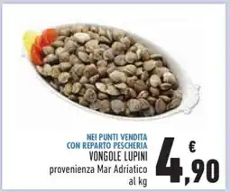 Conad Vongole Lupini offerta