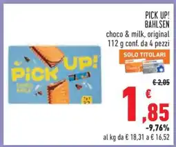 Conad PICK UP! BAHLSEN offerta
