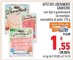 Conad Affettati Liberamente Granterre offerta