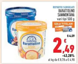 Conad BARATTOLINO SAMMONTANA offerta