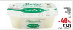 Conad MOZZARELLA NODINO DELIZIOSA 200 g offerta