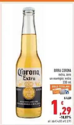 Conad Birra CORONA offerta