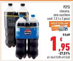 Conad Pepsi offerta