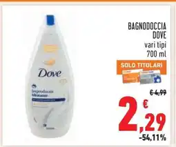 Conad BAGNODOCCIA DOVE offerta