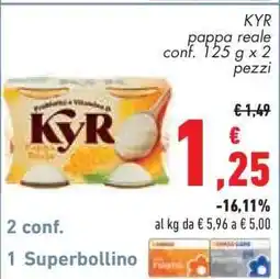 Conad KYR pappa reale offerta