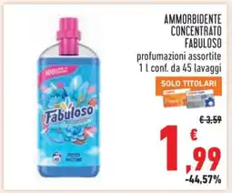 Conad Ammorbidente Concentrato Fabuloso offerta