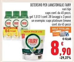 Conad DETERSIVO PER LAVASTOVIGLIE FAIRY offerta