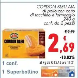 Conad CORDON BLEU AIA offerta