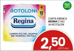 Eurospar CARTA IGIENICA REGINA offerta
