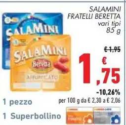 Conad Salamini Fratelli Beretta offerta