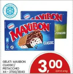 Eurospar GELATI MAXIBON CLASSIC/PISTACCHIO offerta