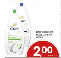 Eurospar BAGNODOCCIA DOVE VARI TIPI offerta
