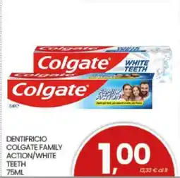 Eurospar DENTIFRICIO COLGATE FAMILY ACTION/WHITE TEETH offerta