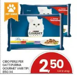 Eurospar CIBO PERLE PER GATTI PURINA offerta