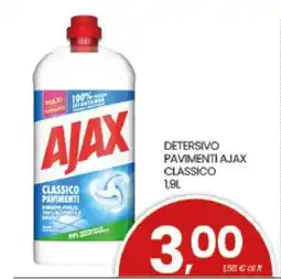 Eurospar DETERSIVO PAVIMENTI AJAX CLASSICO offerta