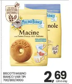 Eurospar Biscotti Mulino Bianco Vari Tipi offerta