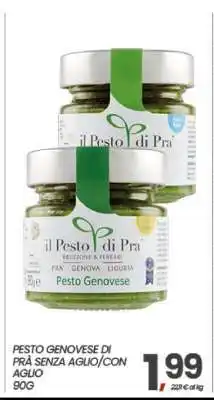 Eurospar PESTO GENOVESE DI PRÀ SENZA AGLIO/CON AGLIO offerta