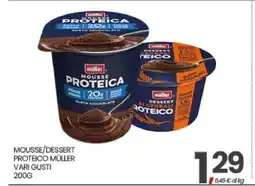 Eurospar MOUSSE/DESSERT PROTEICO MÜLLER offerta